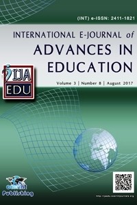 International E-Journal of Advances in Education