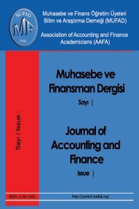 Muhasebe ve Finansman Dergisi